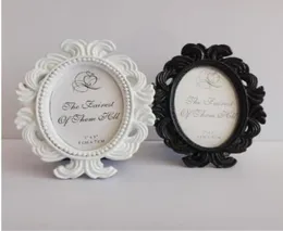 50pcsLotVictorian Style WhiteBlack Barroco PicturePo Frame Place Card Holder WeddingBridal Shower Favors 2076429