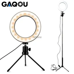 Flash Heads Dimmable LED Makeup Ring Light Photography Studio Flash Lamp with Tripod Selfie Stick for VK Youtube Tik Tok Live Stream Video YQ240110