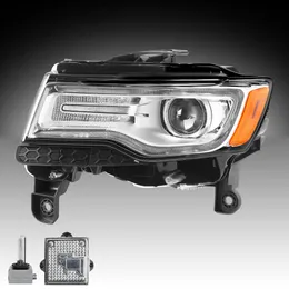 Per il 2016-2021 Jeep Grand Cherokee Xenon HID Faro sinistro lato guida LH