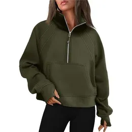 La Veste Manteaux Linge de femme kurtka fitness fitness zimowy płaszcz klejenia damska zimowy płaszcz długi pullover zamek błyskawiczny y2k codziennie