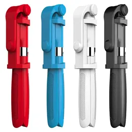 Monopods 3 i 1 Bluetooth selfie stick stativ monopod för Xiaomi Redmi Huawei iPhone 11 Samsung Smartphone Phone Selfiestick Stand Holder