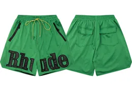 شورتات Rhude Designer Mens Swimming Summer Summer Fashion Sports Shorts Mens Mens Beach Shorts عالية الجودة شارع Hip Hop Style Multi Style Shorts 1911