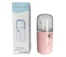 Nano névoa pulverizador 30ml facial vapor corpo portátil spray hidratante cuidados com a pele rosto umidificador festa favor 50pcs4054462
