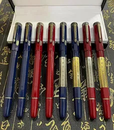 20色の豪華なライティングペン高品質の継承シリーズエジプトスタイル特別なカービングローラーボールペンボールポイントペンオフィスSchoo5321808