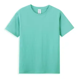 pojkar och flickor t-shirts bomull runda hals lösa casual stil sommar toppar tee skjortor kort ärm för män mode svarta vita polo skjortor