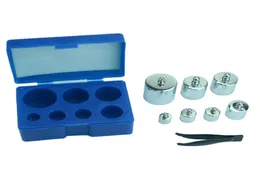 Calibration Weight Set 7PCSSet 200g 100g 50g 20g 10g 5g Grams Precision Calibrate Jewelry Scale Weight Sets Total 500g7233515