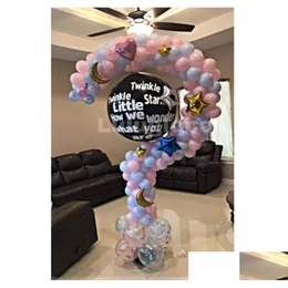 Party Decoration Question Mark Balloon Stand Frame Kön avslöjar leveranser Kolumnstruktur T2006245569266 Drop Delivery Home Garden Dhmyz