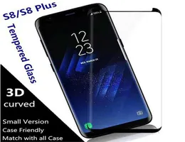 Przyjazny szklanki 3D z zakrzywionymi warstwami dla Samsung Galaxy S20 Ultra S10 Plus S10e Note10 Plus S8 S9 Plus Note8 Note9 Ekran P6574950