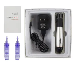 A1C Dr Pen Derma Pen Auto Sistema de Microagulha Ajustável Comprimentos de Agulha 025mm30mm DermaPen Elétrica Stamp9907458