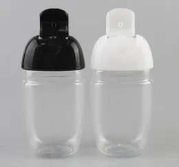 Бутылка для дезинфицирующего средства для рук на 30 мл, пустая ПЭТ-пластиковая полукруглая бутылка с откидной крышкой Children039s, нести дезинфицирующую бутылку для дезинфицирующего средства для рук f7906566