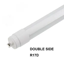 360 Grad emittierende T8-Doppelseiten-LED-Röhrenleuchten G13 R17D, drehbar, 4 Fuß 28 W, 6 Fuß 42 W, 8 Fuß 65 W, Schilderkastenbeleuchtung, LED-Leuchten, 12 LL
