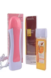 Nxy epilator paraffin rullvaxvärmare maskinuppsättning hårborttagning depilatoriska remsor rullar på ing varmare kit mini spa 06211234608