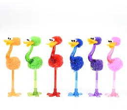 Engraçado avestruz caneta esferográfica estudante papelaria criativo dos desenhos animados brinquedo canetas escritório escola caneta crianças presentes 7151833