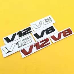 1 kawałek metalowy metal V8 V12 Odznaka emblemat