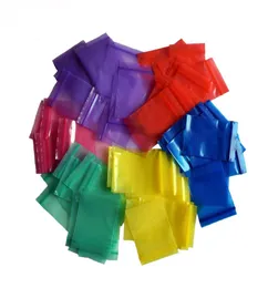 100 Pcspack 7 Sizes Mini Zip Lock Baggies Plastic Packaging Bags Small Plastic Zipper Bag Packing Storage Bags for Jewelry Tobacc8291005