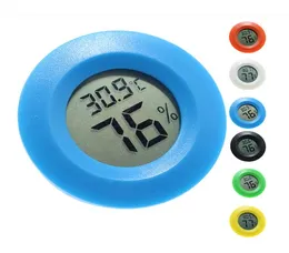 Mini-Rundthermometer-Hygrometer-Instrument, praktisches digitales Innenhygrometer, LCD-Display, Temperatur- und Luftfeuchtigkeitsmesser, Aquarium 5066205