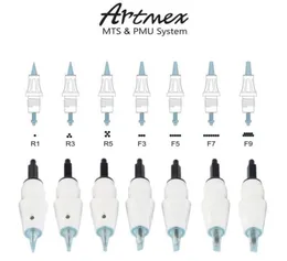 20PCS PMU Semi永久メイクマシン交換針Cartridge Tattoo Needle Fit for Artmex v8 v9 v6 v11 derma pen8533022