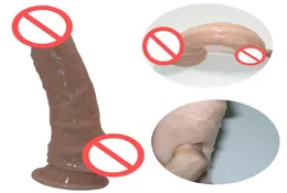 Kvinnlig onani kuk skinfelande realistisk penis super enorm stor dildo med sugkopp sexleksaker för kvinna sexprodukter3545023