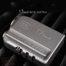 Glock 17 Титановый сплав 6,2*4,2*1,9 см Керосиновая творческая серия Индивидуальная зажигалка