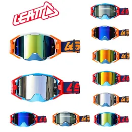 Goggles Leatt -glasögon som är tillämpliga på hastighet 6.5 Ultra HD dubbelskikt anti dimma dimspegel, utomhussportglasögon, vindtät, dammtät