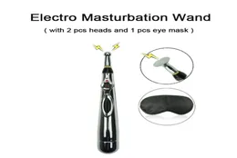Adult Diary Elektrostab Weibliche Brust Klitoris Stimulator Massagegerät mit BDSM Bondage Augenmaske Sexspielzeug für Paare Spiele für Erwachsene q2546652