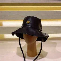 Moda carta balde chapéus designer de luxo caminhadas sunhat clássico couro bonés unisex casual chapéus ao ar livre casquette boater boné gb2401106bf