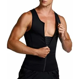 Reduktivgürtelkörper Shaper Männer Bauch Korsett Schweiß Schlankgürtel Sauna Weste Bauch Unterwäsche Fette Brustbauch Binder 240110