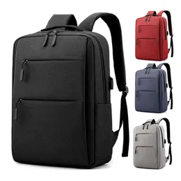 Geschenkbox Neuer Business-Herrenrucksack Minimalistische Reise-Freizeit-Computertasche Büchertasche Plus