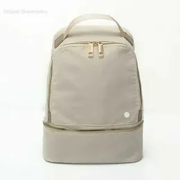 Alta qualità LU-066 Lulu a sei colori Borse da esterno Zaino per studenti Zaino da donna Borsa diagonale Nuovi zaini leggeri LU Donna Yoga con 2 V47T