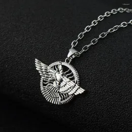 Pendant Necklaces Ashur For Women Men Lama Lamma Winged Bull Lamassu Is An Assyrian Protective Deity Jewelry Accessories