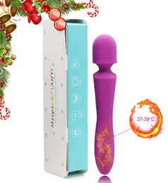 2019 New 10 Speeds Magic Wand Massagerbig Magic Wand Massage Stick AV Vibrators 여성용 섹시한 클리트 진동기 섹스 토이 22 4cm Y12864351