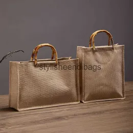 토트 린넨 황마 가방 천 토트 간단한 손으로 그린 ​​여행용 삼베 자루 학생 Stylisheendibags