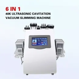 Ultraschall-Kavitations-Vakuum-Schönheitsmaschine Neueste Produkte 2024 Lipo-Laser-Schlankheitskavitation Rf 6 in 1 Gewichtsverlust 650 nm