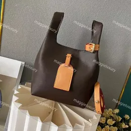 Atlantis BB Çanta Tasarımcı Tuval Kaplamalı Tote Purse Lüks Kadınlar Crossbody Omuz Çantaları 17cm