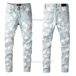 Mens Skinny For Man Pants Designer Jeans Gray Rip Denim Biker Paint Distress Pant Bone Slim Fit Stretch Motorcykel Star Halloween Hip Hop