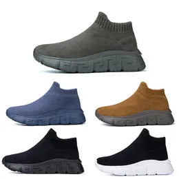 Laufschuhe Herren Damen Slip-On Schwarz Grau Blau Grün Herren Damen Sneaker Sport Sneakers Größe 36-46