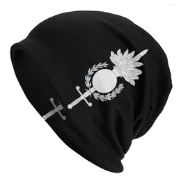 Berretti Cappelli a cuffia Cappello estivo lavorato a maglia da uomo adulto Gendarmeria europea Forza Maglia unisex unica