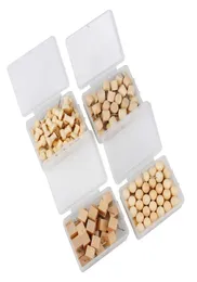 170 PCSLOT Natural Wood Push Pins Decorative Thumb Tacks som används på korkbrädor eller Maps5279278