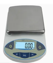 5 kg x 001G Analityczna analityczna skala równowagi cyfrowej Elektronika biżuterii z LCD Display Waga Sensor6861120