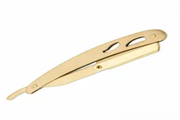 TDJ Blades Holder Stainless Steel حلاقة حلاقة السلامة Men039S Edge Straight Razor الحلاق الحلاقة الحلاقة Tool5679769