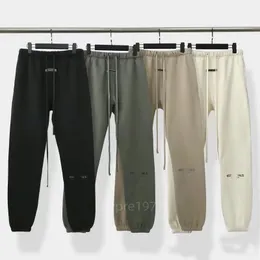 ESS designer street clothing Men Women pants classic 1977 letter print loose drawstring fashionable sports pants jogging pants