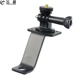 Trípodes 360 Rotación Soporte de cámara Soporte de aleación de aluminio Soporte de espejo retrovisor de motocicleta Adaptador de trípode para Gopro Hero 8 7 6 5 Yi