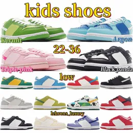 Kids Shoes SB SB Low Girls Boys Sneakers Infant Destraters Designer Panda Triple Pink Argon Kermit Black White Jerry's Chica C4ds#