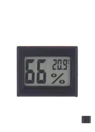 Temperature Instruments 2021 Drahtloses digitales LCD-Innenthermometer Hygrometer Mini-Temperatur-Feuchtigkeitsmessgerät Schwarz Weiß Tropfen D6267703