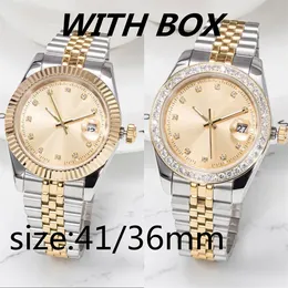 Diamond Men Luxury Automatic Mechanical Watch Watch Watch 2813 Movem Sports Watch جميع حزام الفولاذ المقاوم للصدأ مضاءة للماء مصمم ساعة زوجين