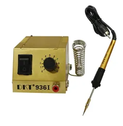 DKT936I Mini soldering iron station Adjustable thermostat soldering stations Welding repair SMD SMT DIP Mobile2249024