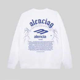 2023 Herbst/Winter Mode Markendesigner BLCG LENCIA Rundhals-Sweatshirt mit Buchstabendruck Herbst und Winter Pullover Hoodies Mode Mantel Jacke #fg