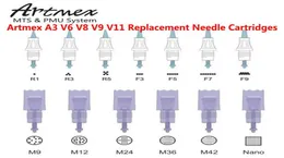 Artmex V9 V8 V6 V11 A3 MTS PMU replacement Needle Cartridge for Permanent Makeup tattoo machine derma pen7494673