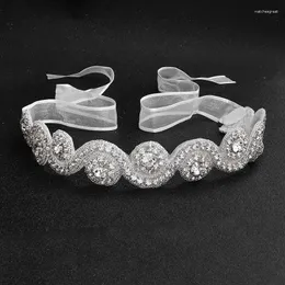 Pinzas para el cabello de alta calidad, accesorios simples con forma de flor nupcial para boda, diadema lujosa de diamantes de imitación de moda, princesa