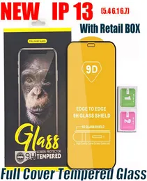 iPhone 13 12 Mini 11 Pro XR XR X XS Max Samsung S21 Plus A22 A32 A42 A52 A72 9101252 용 9d Full Cover Tempered Glass Phone Screen Protector